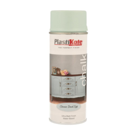Plastikote Chalk Duck Egg Spray Paint 400ml