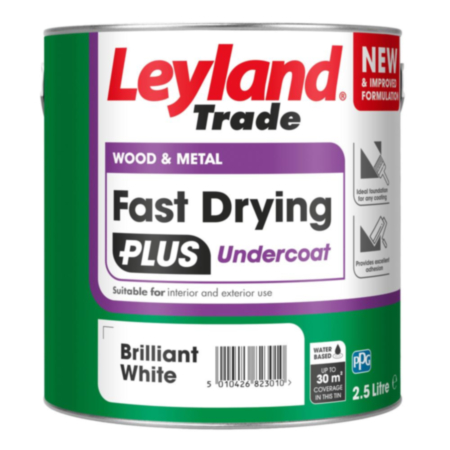 Johnstone's Trade Aqua Guard Undercoat Brilliant White 2.5L