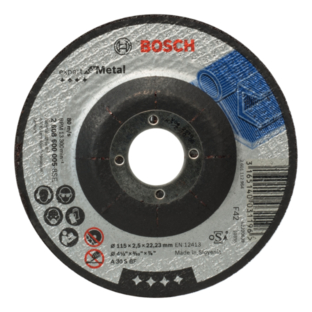 Bosch Metal Cutting Disc 115mm