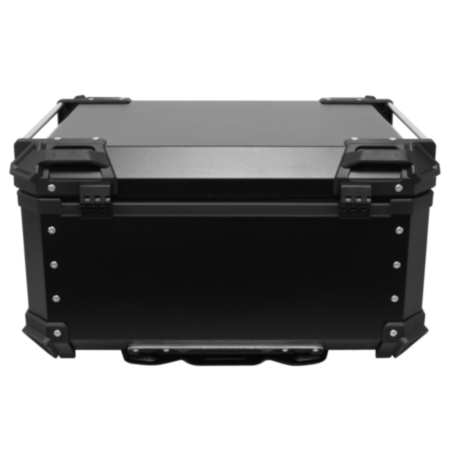 Bike It Black Aluminium Top Box - 65L