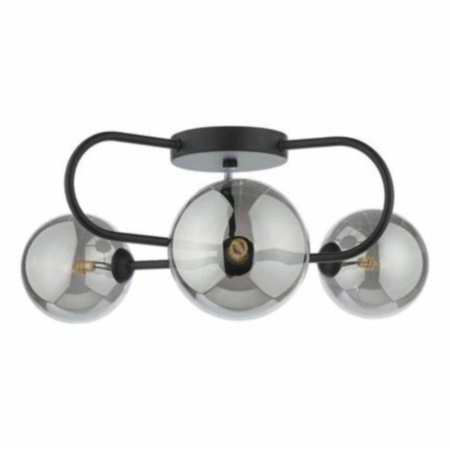 Nouvo Glen 3 Ceilling Light - Black