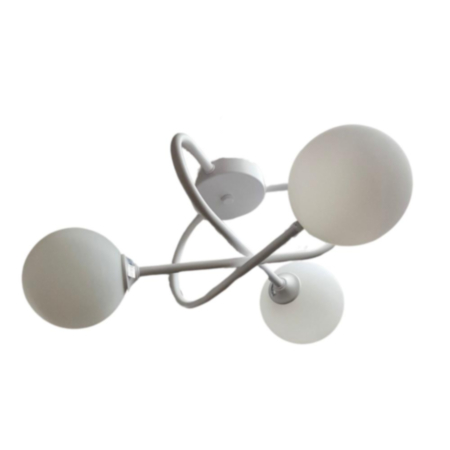 Nouvo Glen 3 Ceilling Light - White