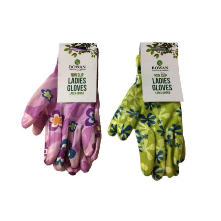 Ladies Printed Garden Gloves