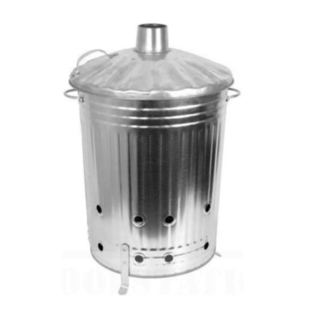 90lt Galvanised Garden Incinerator