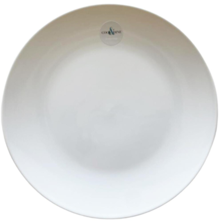 Cook & Dine Stoneware Dinner Plate - Gloss White