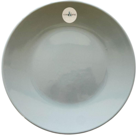 Cook & Dine Stoneware Dinner Plate - Gloss Grey