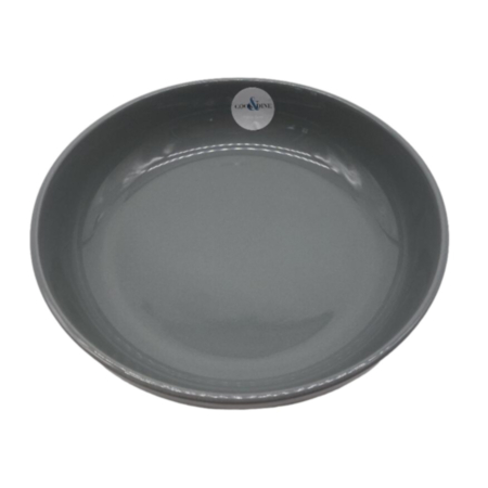 Cook & Dine Stoneware Pasta Bowl - Gloss Grey