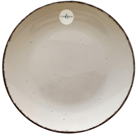 Cook & Dine Stoneware Dinner Plate - Speckled