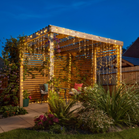 200 Solar LED Smart String Lights - White (Warm & Cool)