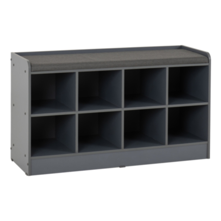 Portland Grey Shoe Bench