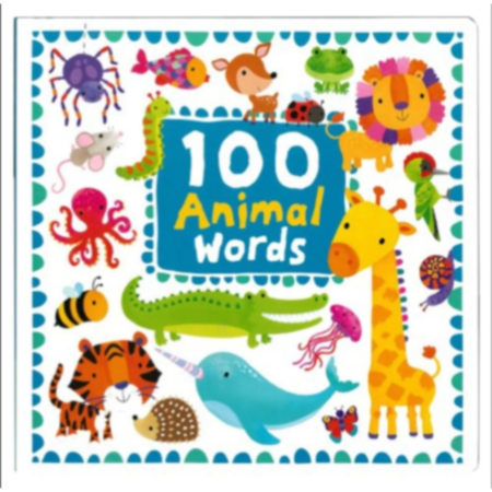 100 Animal Words (Padded)