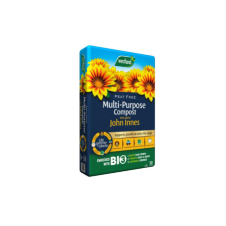 Peat Free Multi Purpose Compost with John Innes Bag 50L