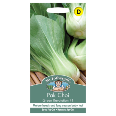 Pak Choi Green Revolution F1 Seeds