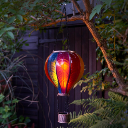 Rainbow Flaming Balloon XL