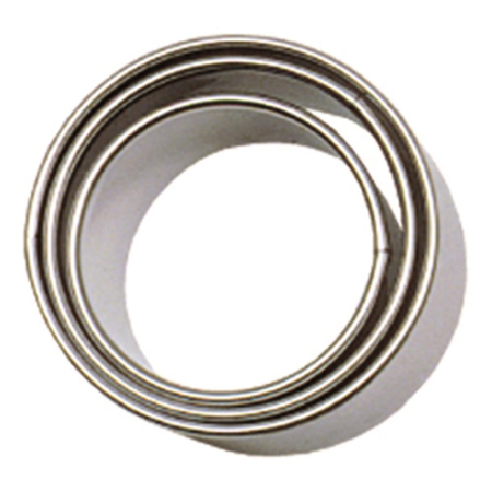 Tala Pastry Cutters Plain Set of 3 Stainless Steel