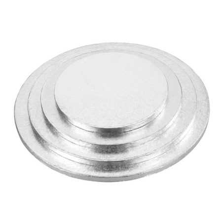 Tala 8 inch Round Silver Cake Drum 12mm