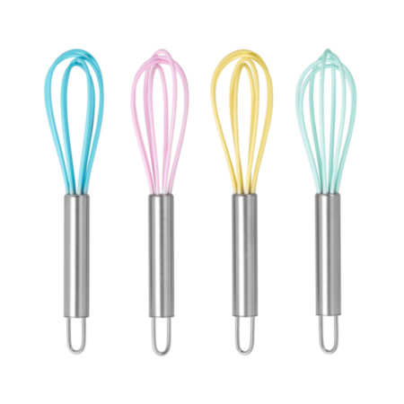 Tala Stainless Steel Mini Whisk With Silicone Head