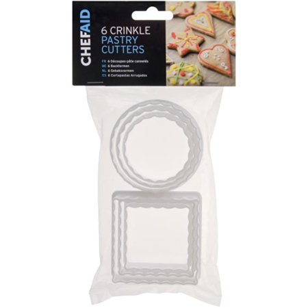 Chef Aid Pastry Cutters (Pack of 6)