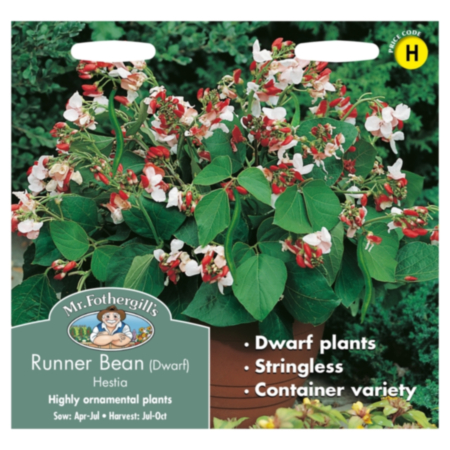 Runner Bean (Dwarf) Hestia Seeds