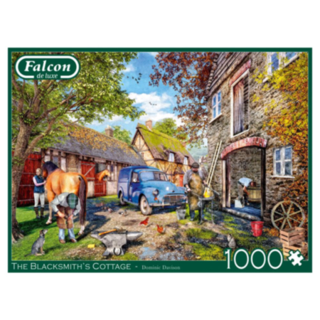 Falcon de Luxe - The Blacksmiths Cottage Puzzle (1000 Pieces)