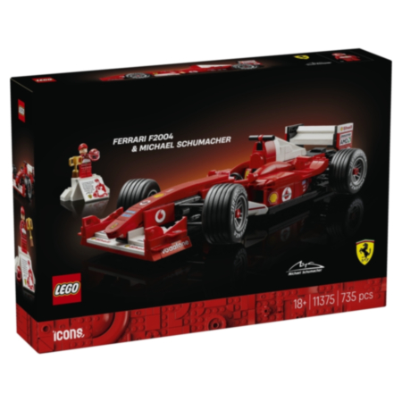 LEGO® Icons | Ferrari F2004 & Michael Schumacher