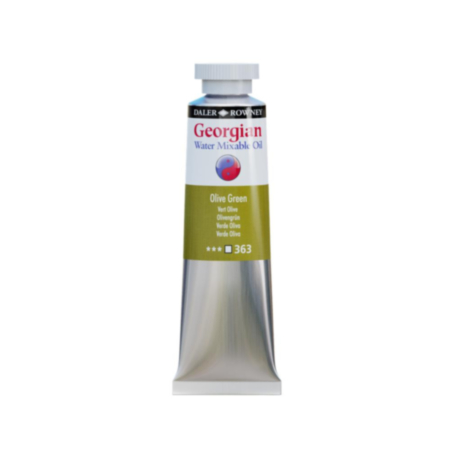 Daler-Rowney Georgian Water Mixable Oil Olive Green