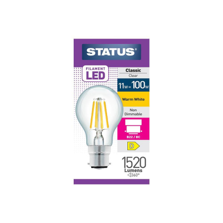 Status 100w Filament LED Bulb