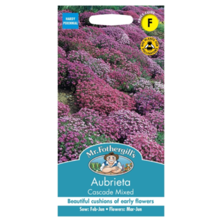 Aubrieta Cascade Mixed Seeds
