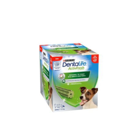 Purina Dentalife ActivFresh Small Adult Dog Dental Chews 30 Sticks 490g
