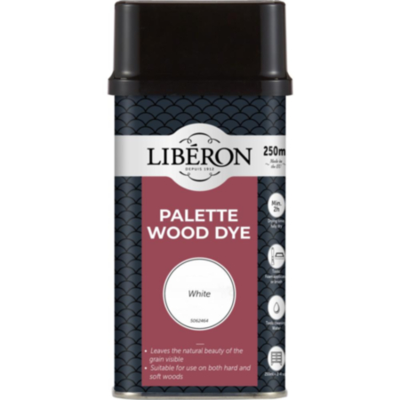 Palette Wood Dye White 250ml