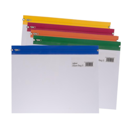 Snopake Zippa Bag 'S' A4 Assorted