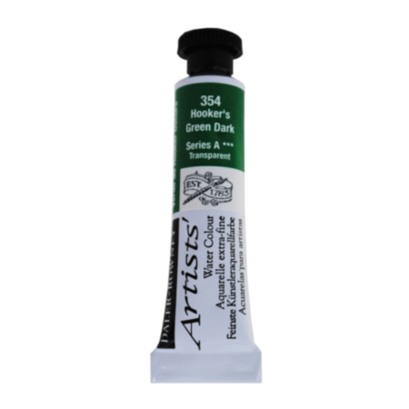 Daler-Rowney Watercolour Paint - Dark Hookers Green (5ml)