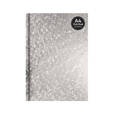A4 Holographic Hardback Book