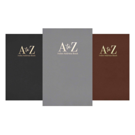 A to Z Index Address Book