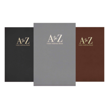 A to Z Index Address Book