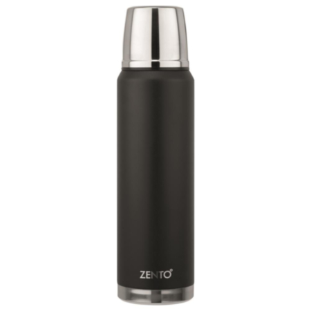 Zento Black Torpedo Flask 1Ltr