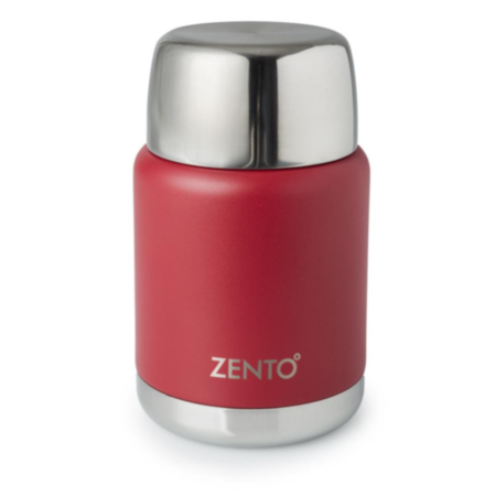 Zento Red Torpedo Food Flask 600ml