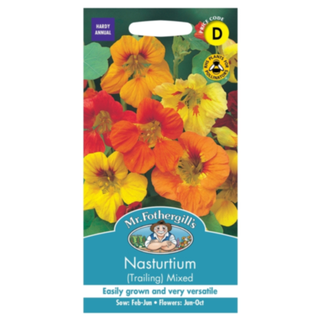 Nasturtium (Trailing) Mixed Seeds