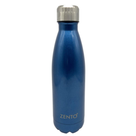 Zento Blue Classic Ss Vacuum Water Bottle 500ml