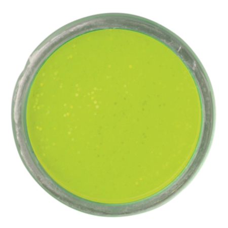 PowerBait Natural Glitter Trout Bait Cheese Chartreuse Glitter