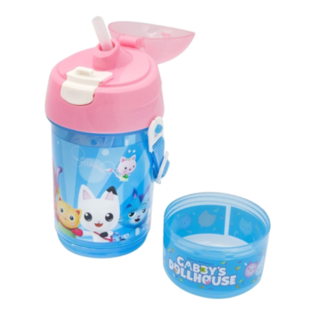 Gabby's Dollshouse 'Party' Sip n Snack Bottle
