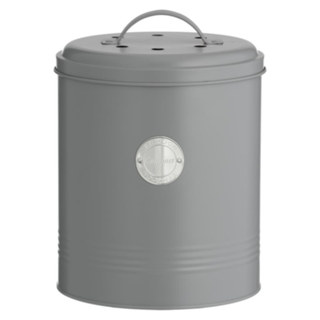 Living Grey Compost Caddy