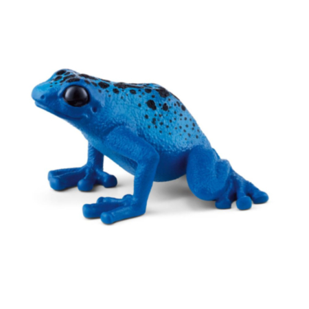 Schleich Blue Poison Dart Frog Figurine