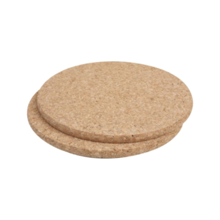 Round Pot Stands FSC3 Cork - Set of 2