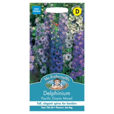 Delphinium Pacific Giants Mixed Seeds