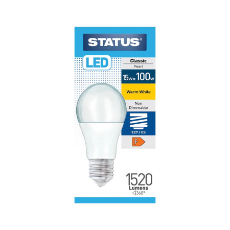 Status 100w LED ES Pearl Warm White Bulb