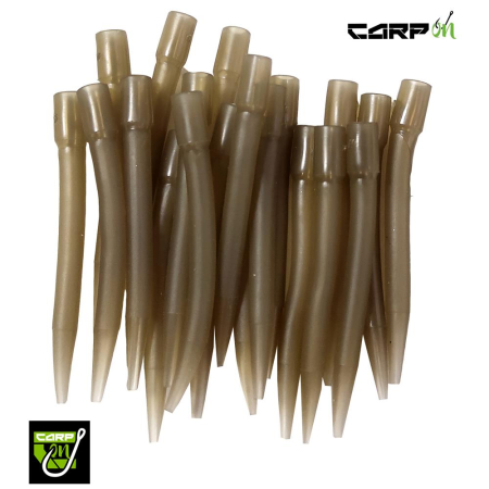 Carp On 20Pk Anti Tangle Sleeves - 35mm - Mud Brown