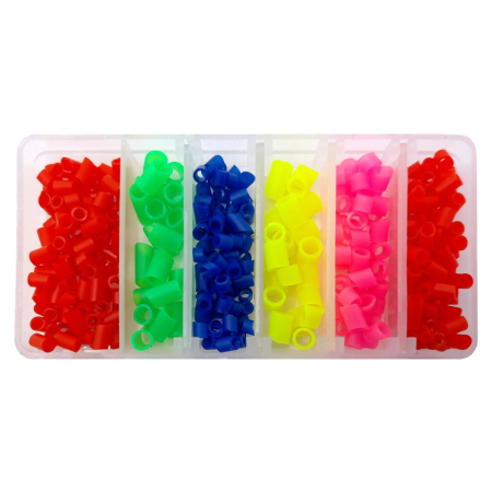 Fladen Box Cut Float Rings Assorted Colours & Sizes 