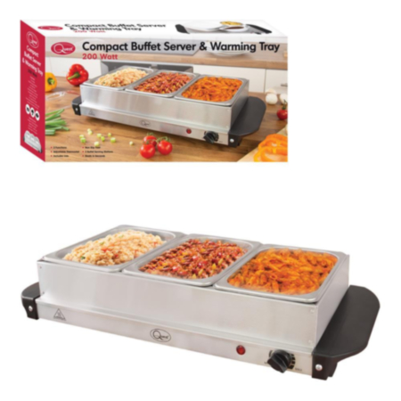 Compact Buffet Server & Warming Plate