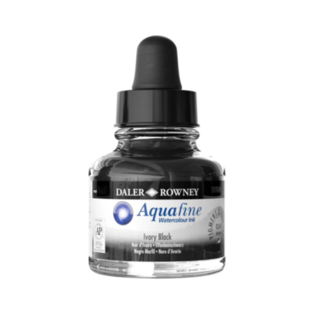 Daler-Rowney Aquafine Ink 29.5 Ivory Black